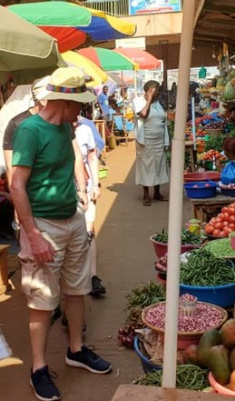 Fresh produce at Hoima Market Uganda