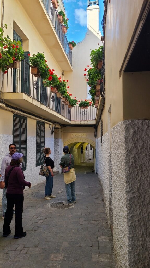 Tangier kasbah alleyway
