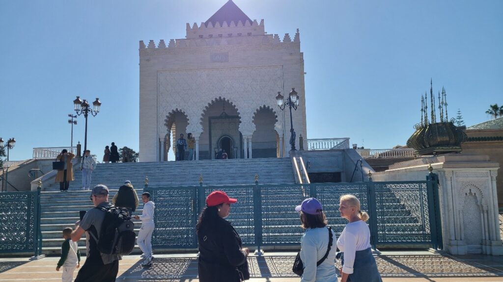 King Mohammed V Mausoleum in Rabat