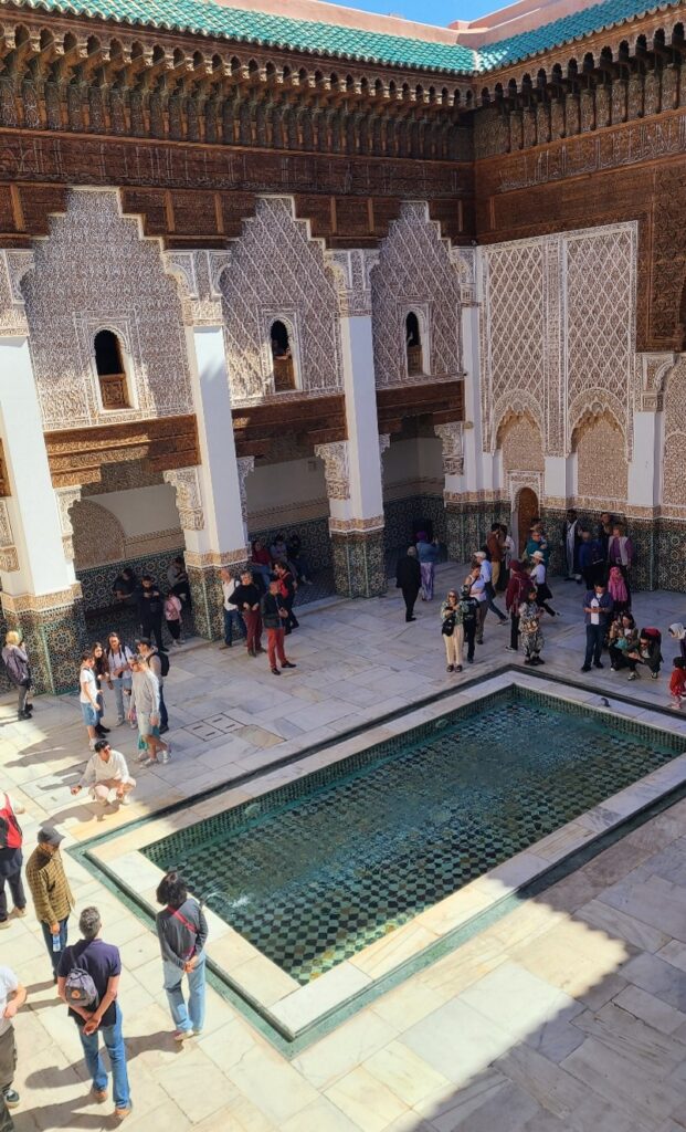 Palais Bahia courtyard
