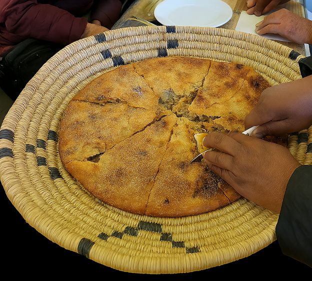Berber pizza - Medfouna  Rissani Morocco