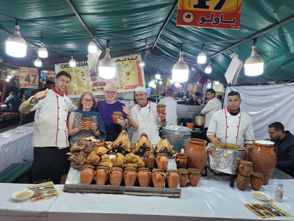 Tangia dish at Chez Hassan
