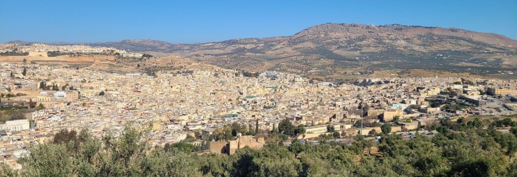 Fes - panoramic view